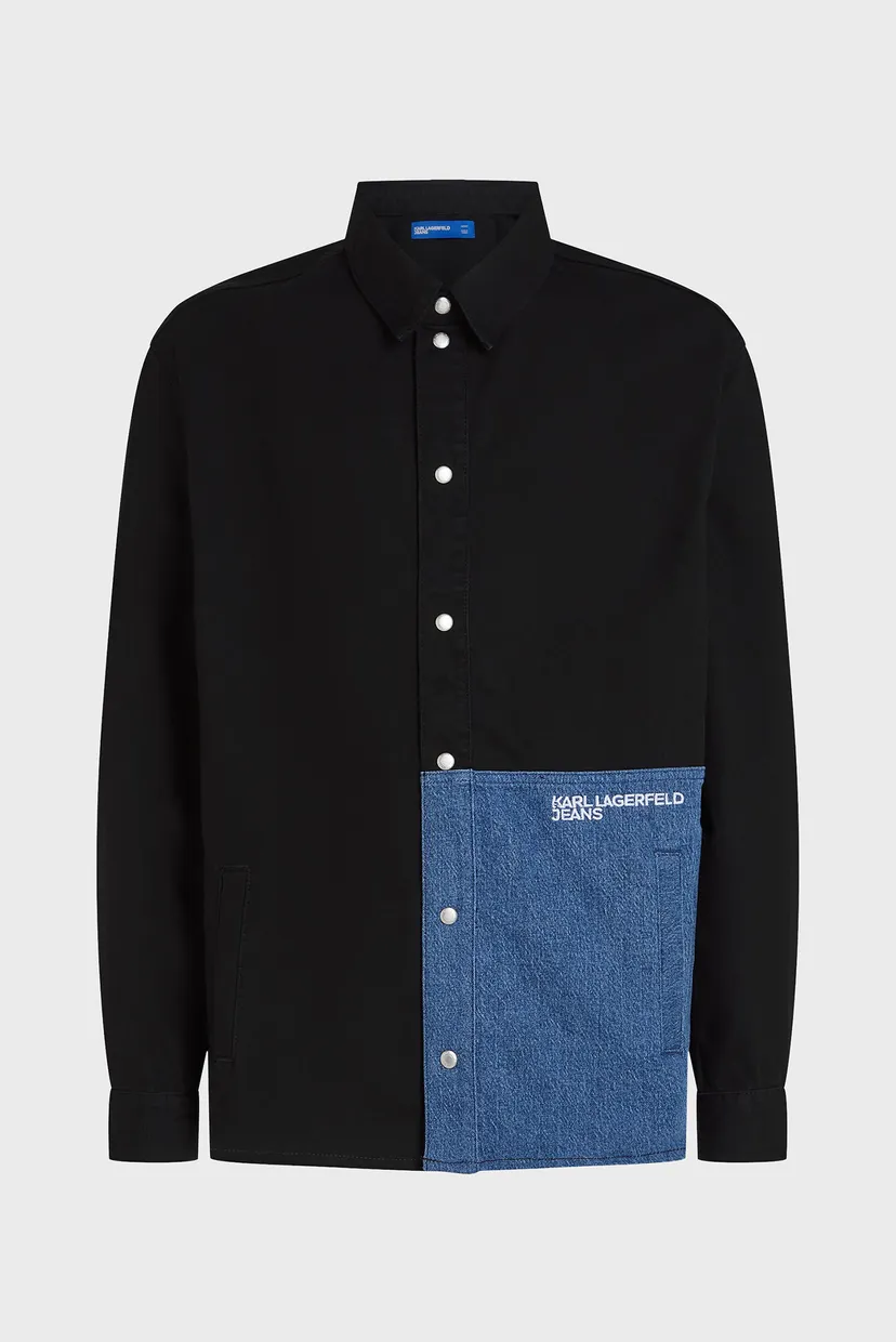 Cămaşă/KLJ REG BLOCKED OVERSHIRT 5