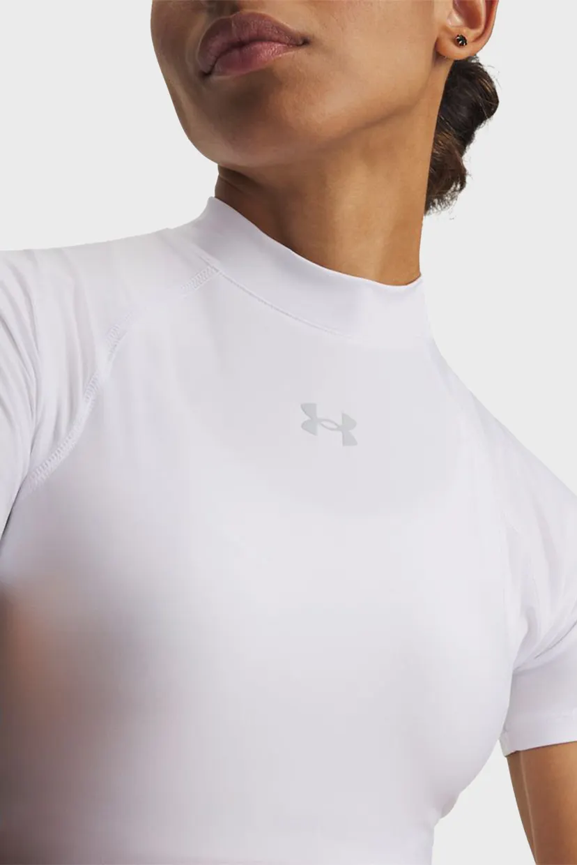 Tricou/HeatGear Crop Mock SS 3