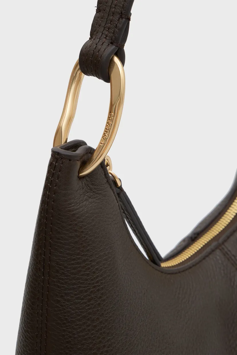Sac/SLOUCHY LEATHER SHOULDER BAG 6
