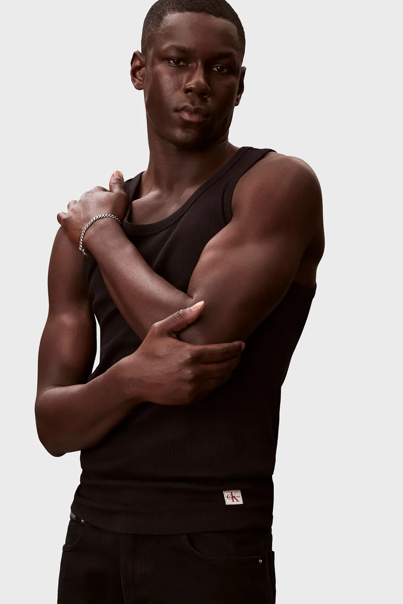 Майка/2X2 RIB BADGE TANK TOP 4