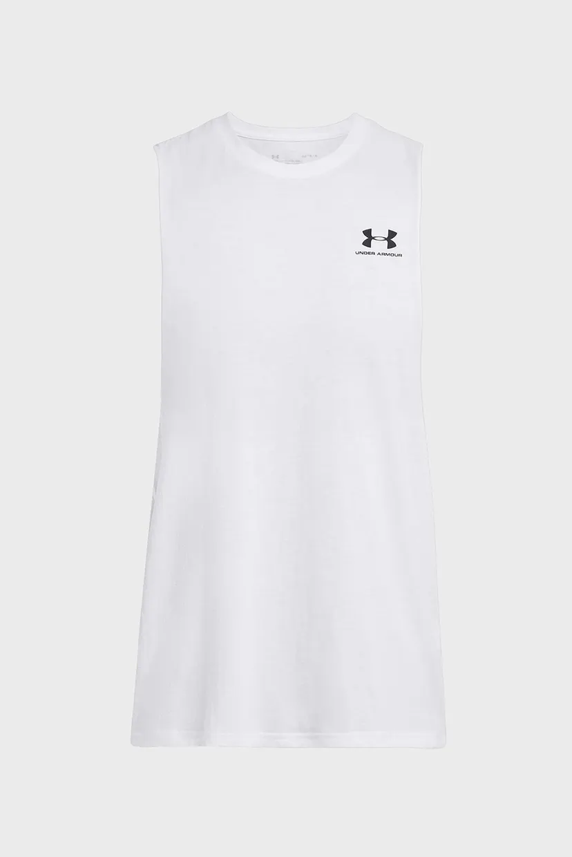 Tricou/UA LEFT CHEST CUT OFF TANK 5