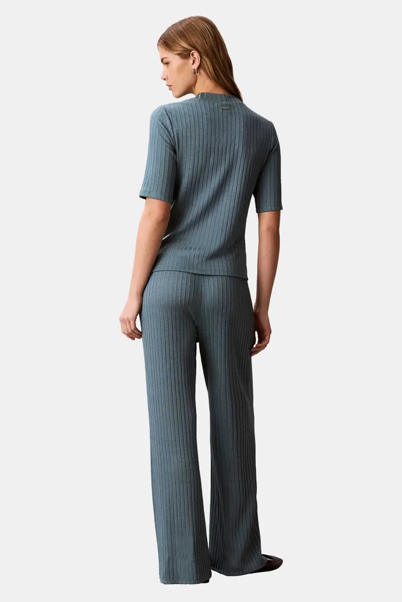 Tricou/SS SHINY RIB MOCK NK TOP 3