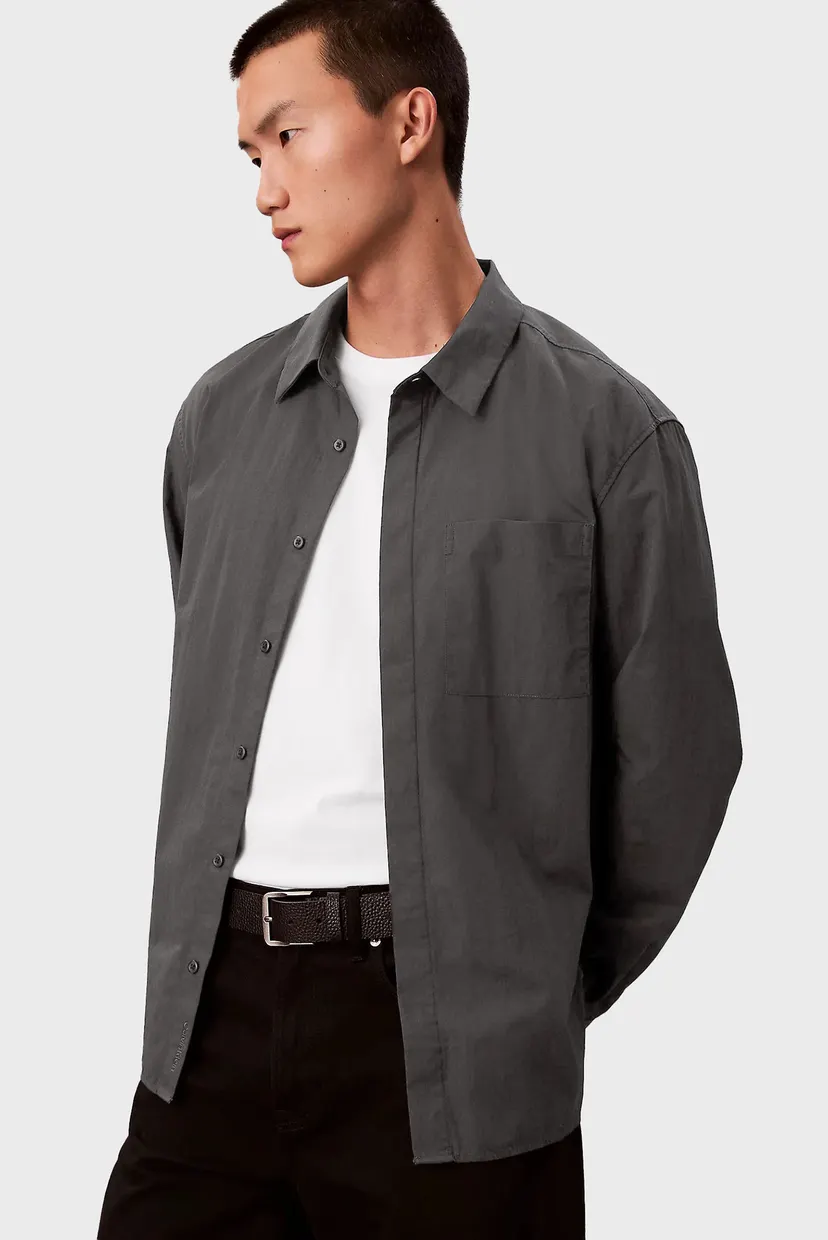 Cămaşă/LS COTTON NYLON RELAXED SHIRT JA 7