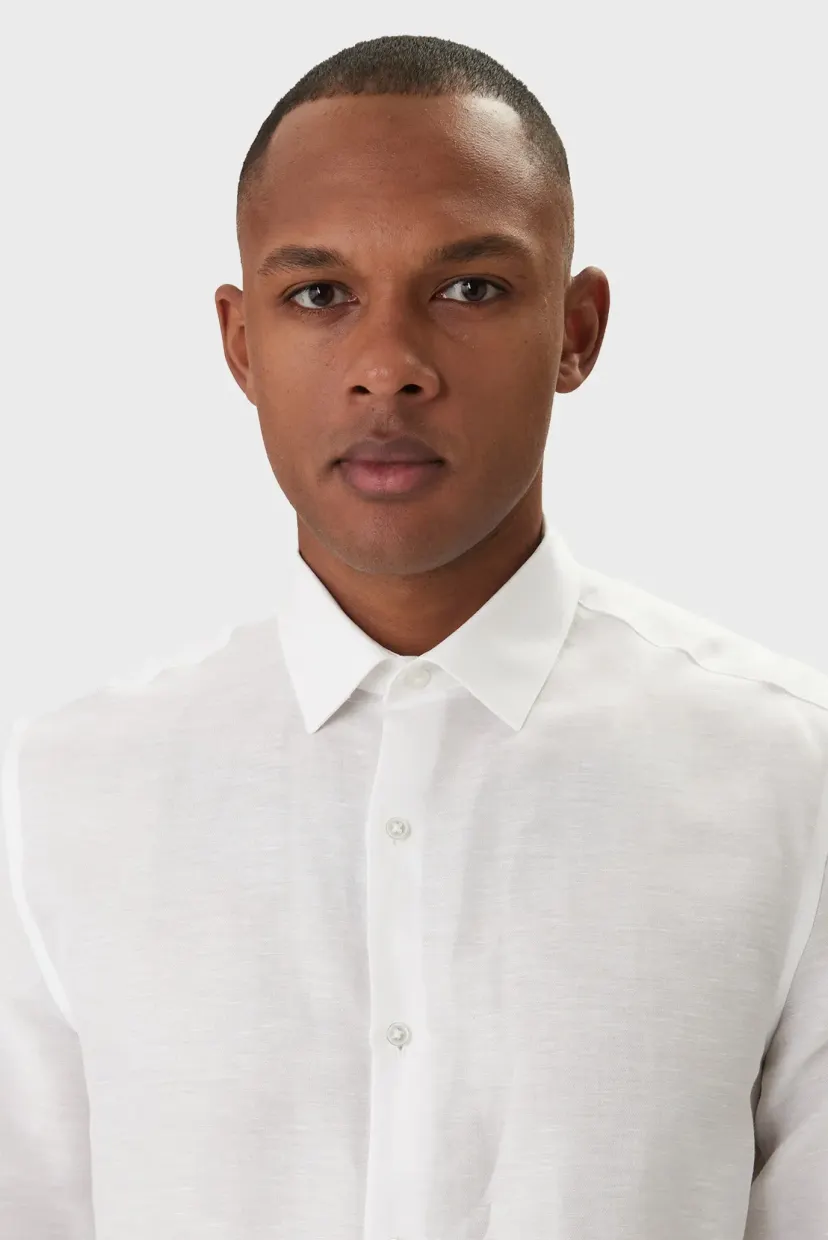 Cămaşă/SLIM REF LINEN BLD SLD 4