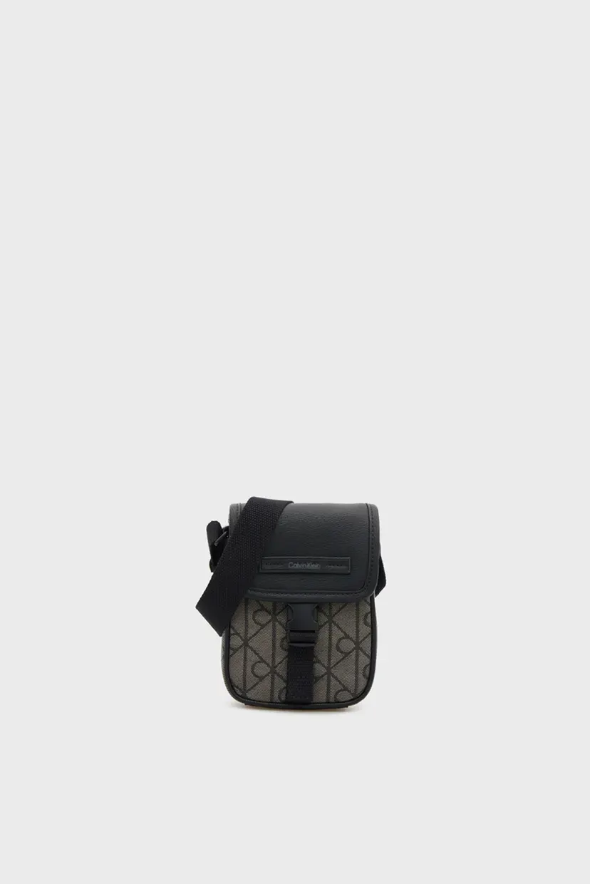 Sac/MIXED EMBLEM AOP SMALL FLAP REPO 7