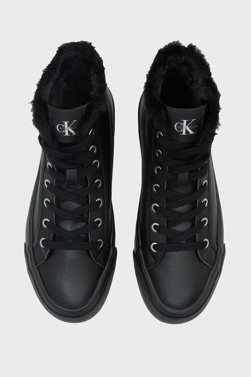 Vârfuri înalte/VULC FLATF MID LACEUP LTH FUR 4