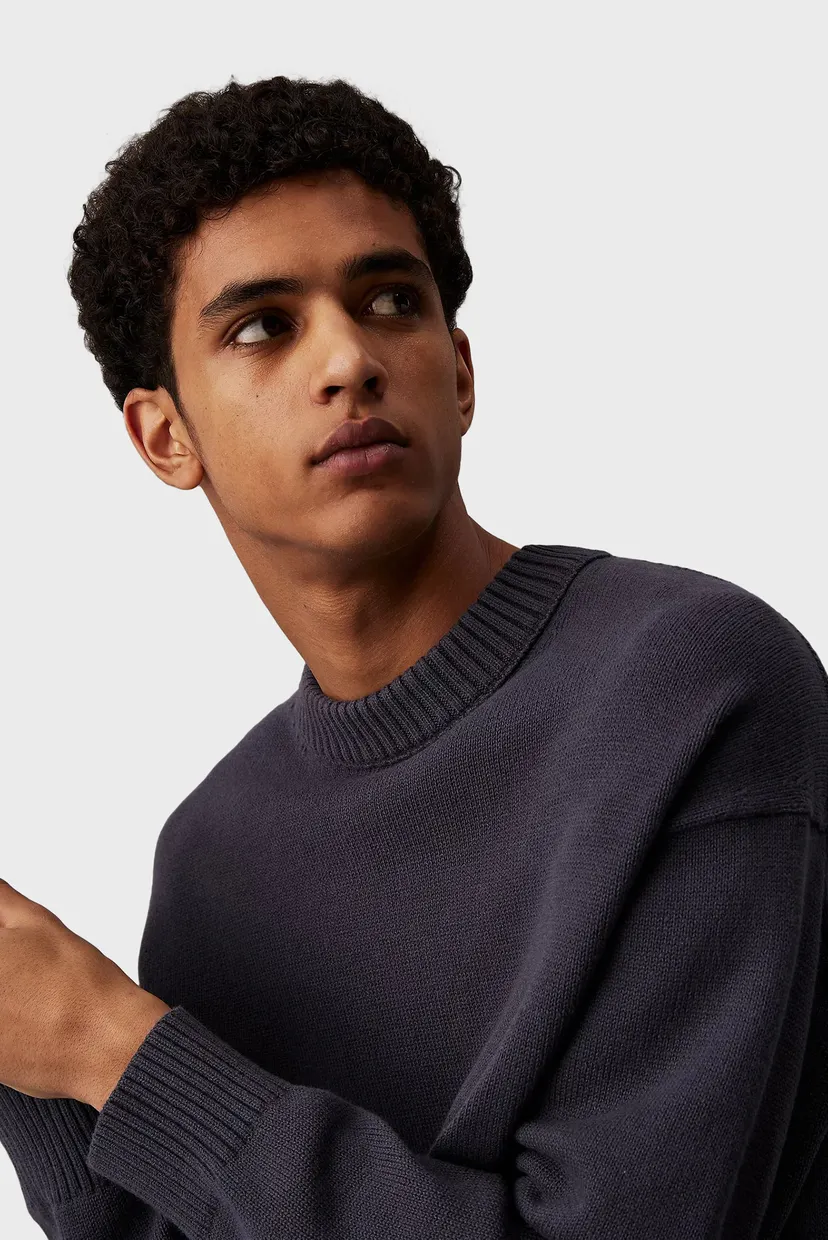 Свитер/COTTON WOOL CREW NECK SWEATER 4