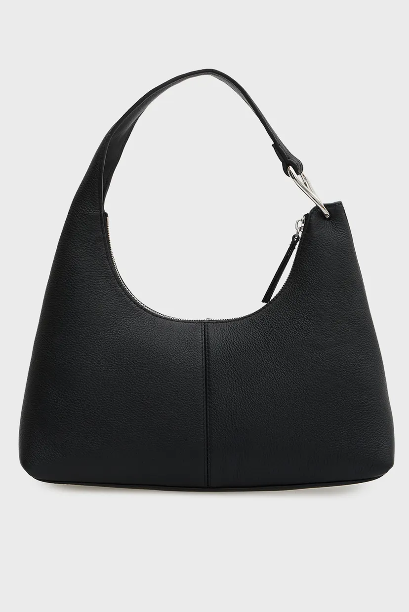 Sac/SLOUCHY LEATHER SHOULDER BAG 4
