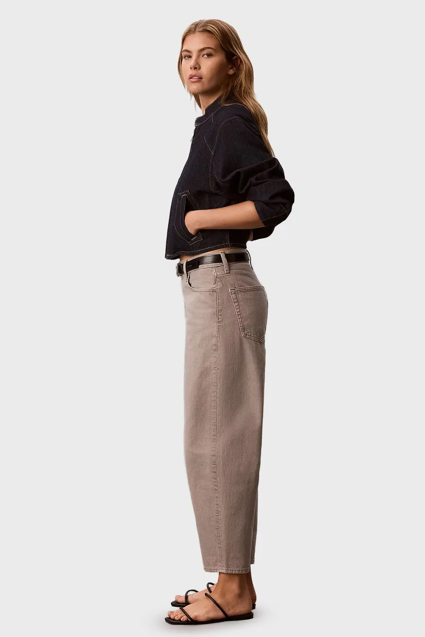 Blugi/CROPPED BARREL JEAN GREY SAGE 3