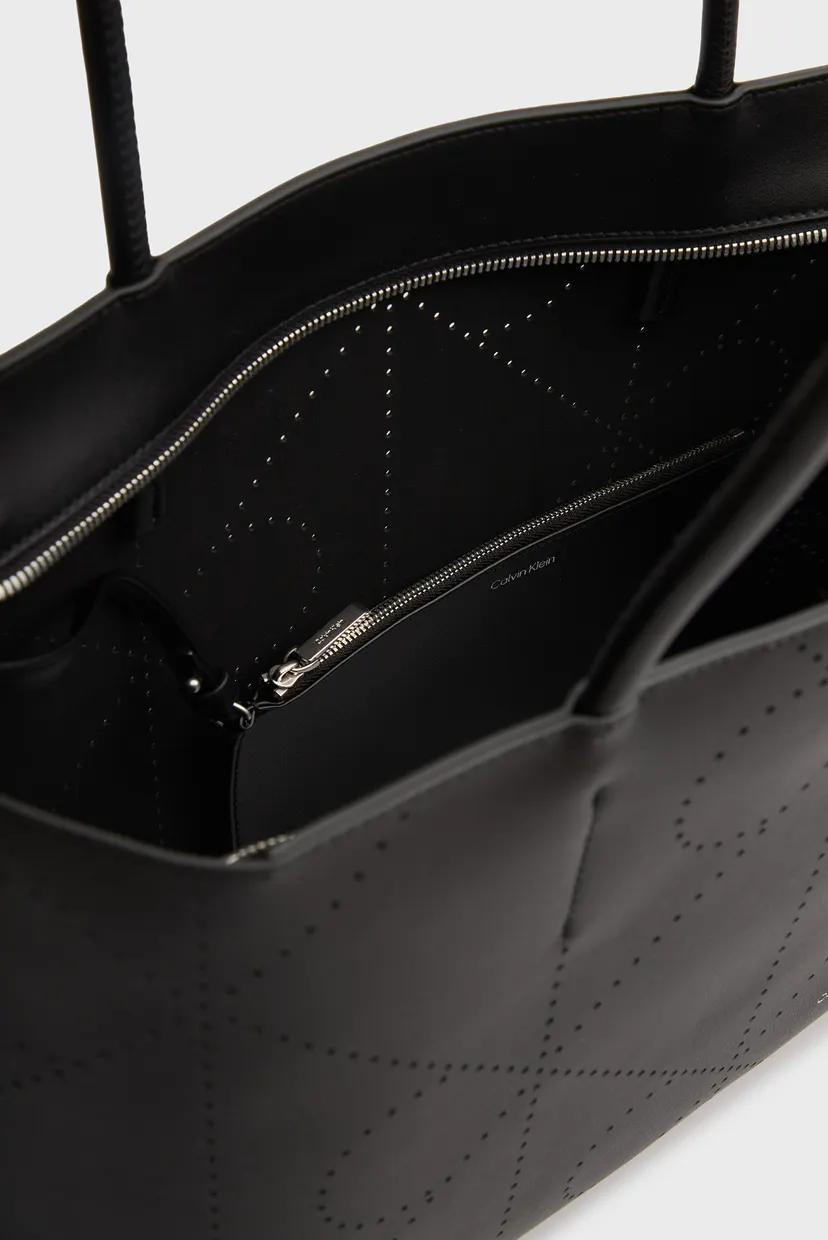 Sac/EMBLEM AOP PERFOR LTHR TOTE 5