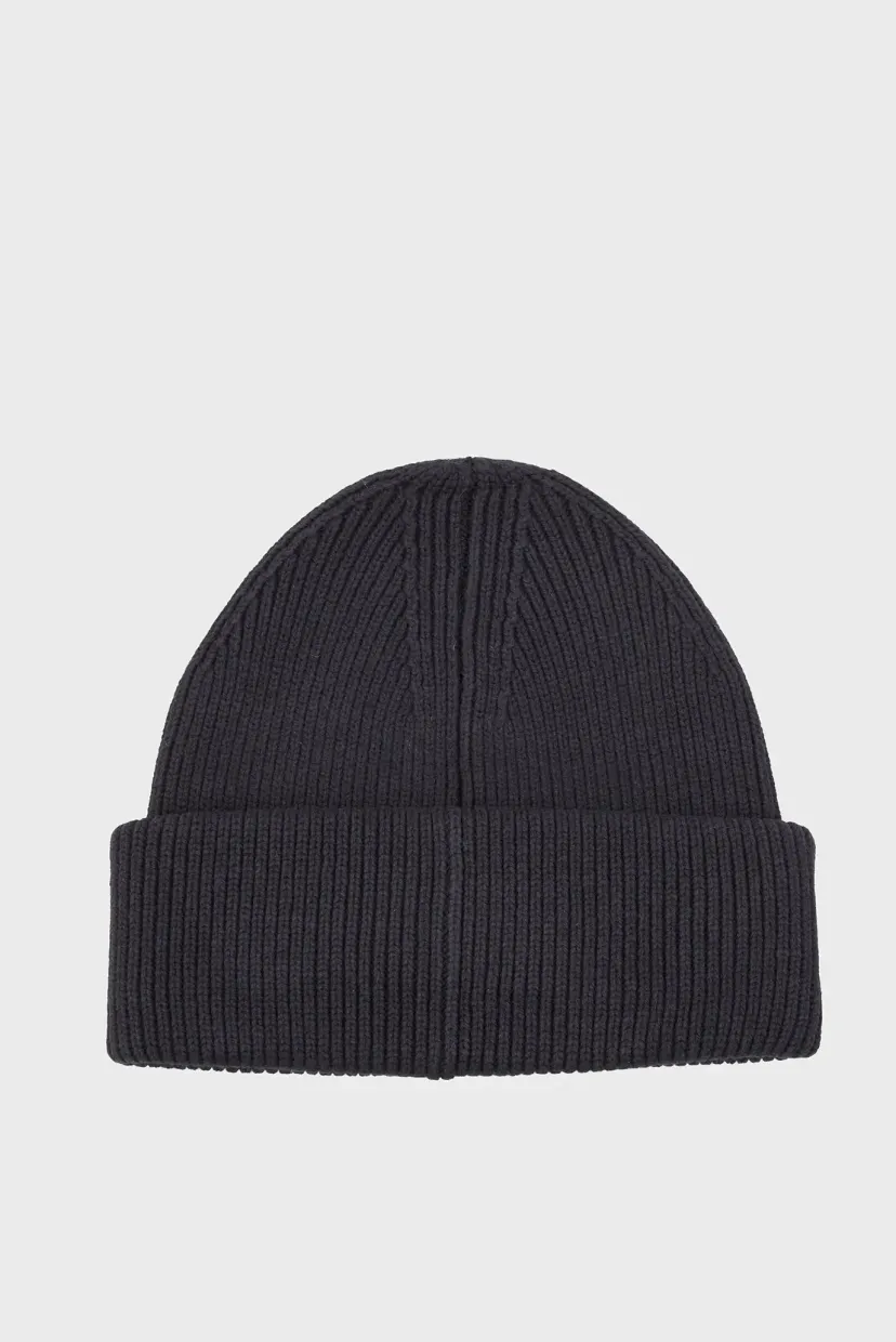 Capac/COTTON BLEND RIBBED BEANIE 3