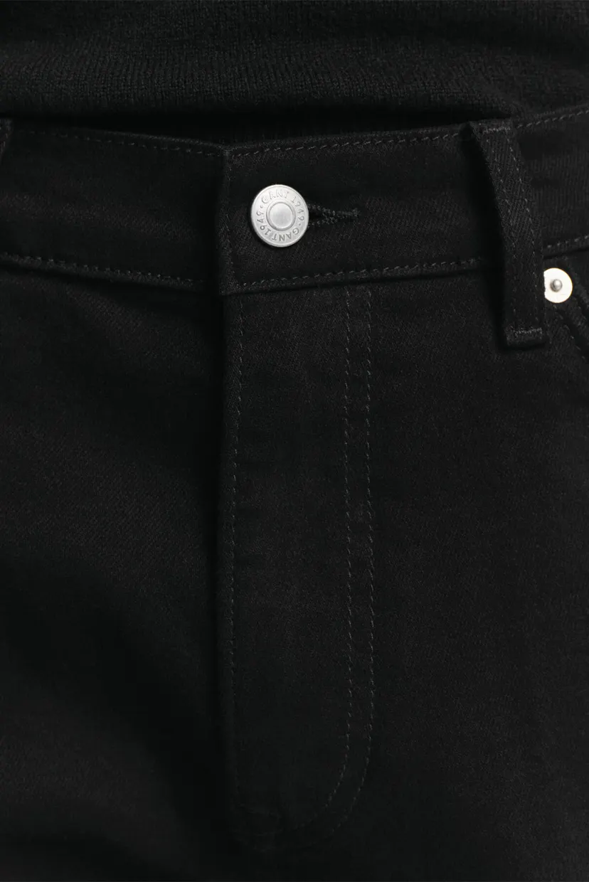 Blugi/REGULAR STAY BLACK JEANS 6