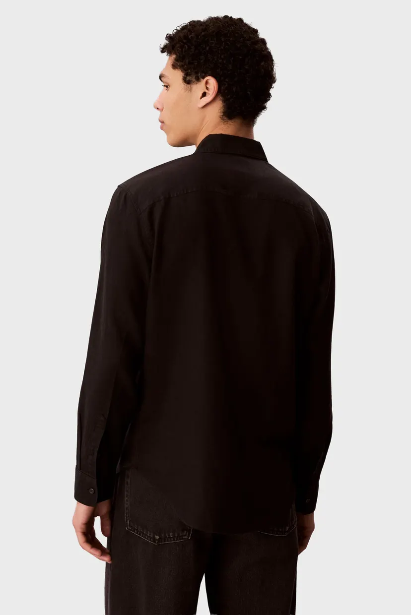 Cămaşă/LS SOLID CASUAL LINEN CLASSIC SH 4