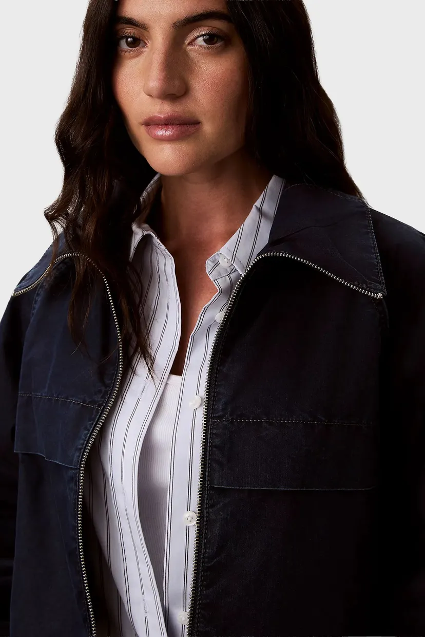 Куртка джинсовая/INDIGO WIND BREAKER 5