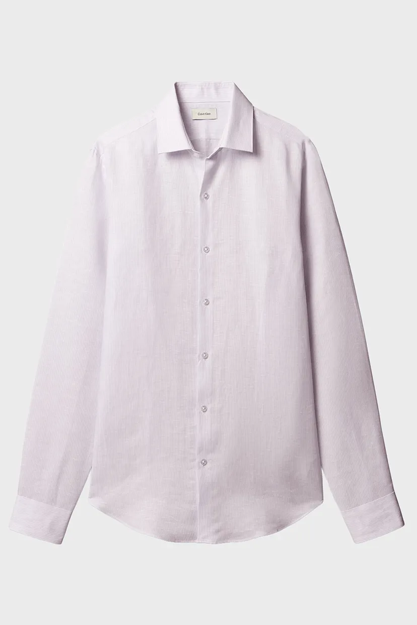 Cămaşă/SLIM REF LINEN BLD STP 5