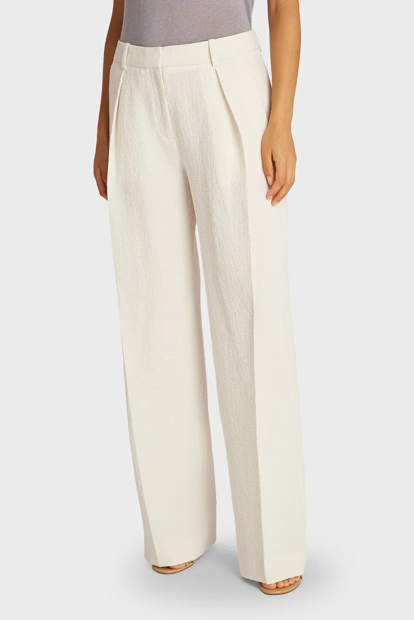 Штаны/SOFT SEERSUCKER WIDE LEG 4