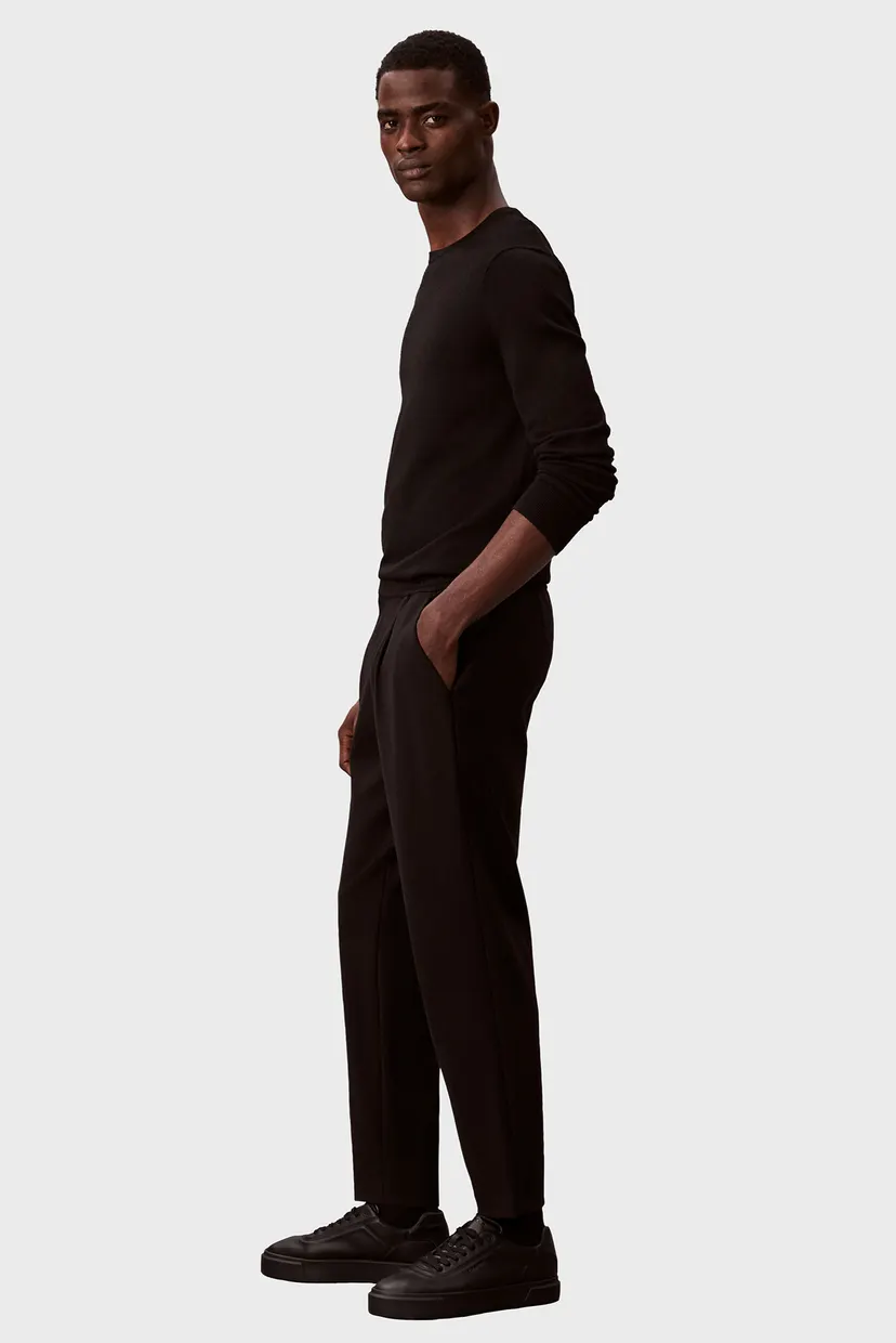 Штаны/SLIM TAPERED KNIT PLEATED PANT 3