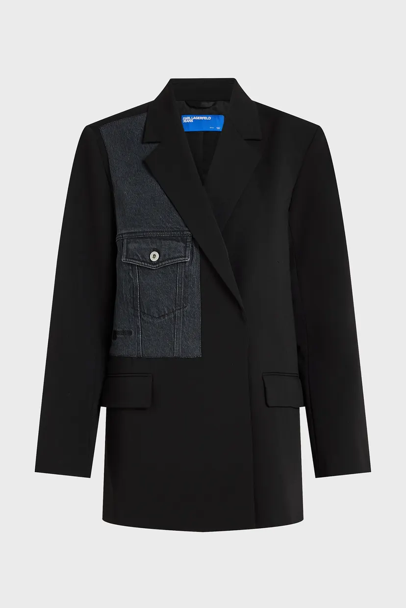 Sacou/KLJ MIXED DENIM BLAZER 5