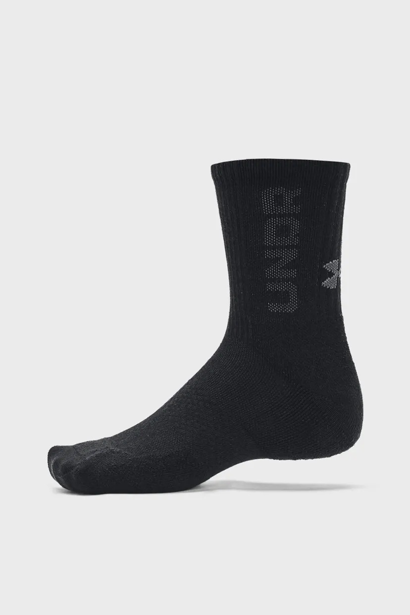 Șosete/UA 3-Maker 3pk Mid-Crew 4