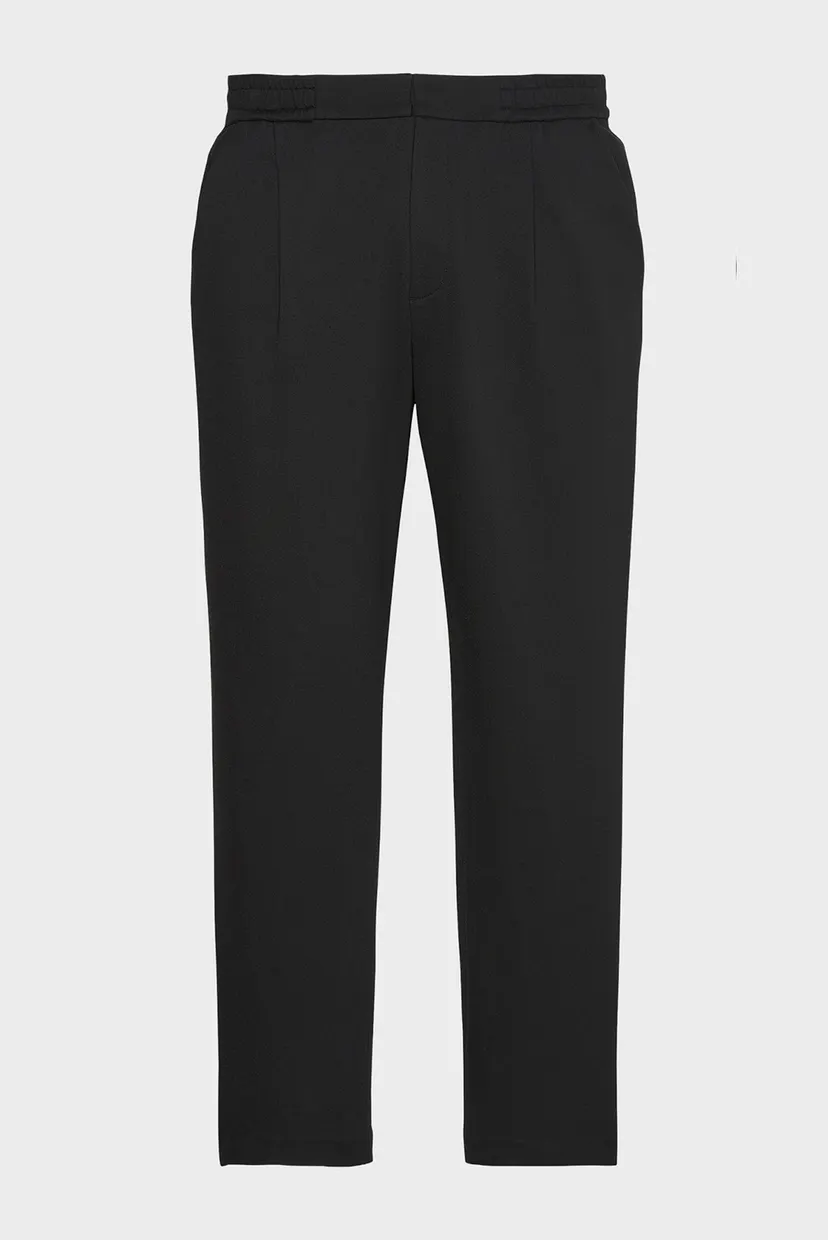 Штаны/SLIM TAPERED KNIT PLEATED PANT 6