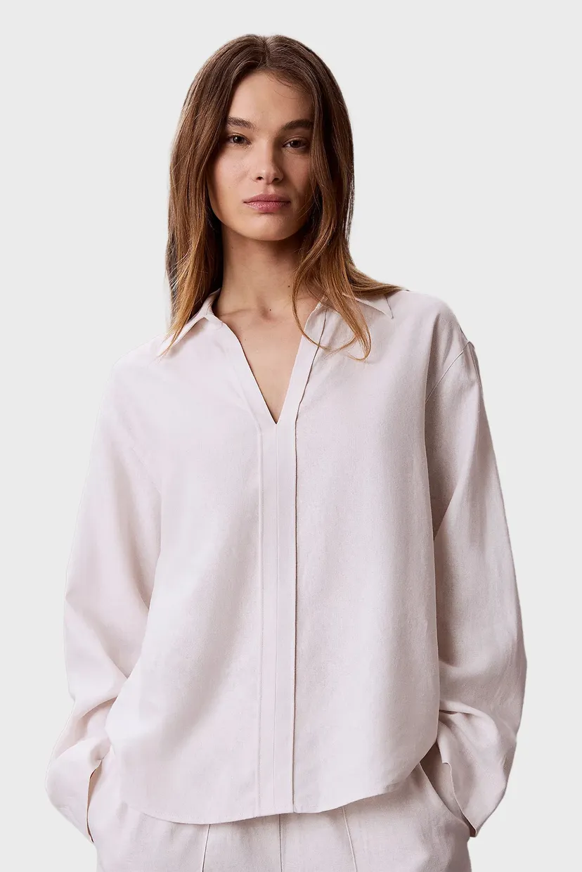Рубашка/LINEN LS SHIRT 5
