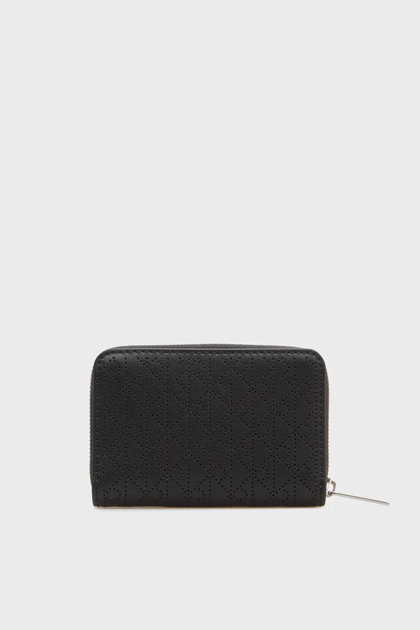 Кошелек/EMBLEM AOP PERFOR SM ZIP AROUND 4