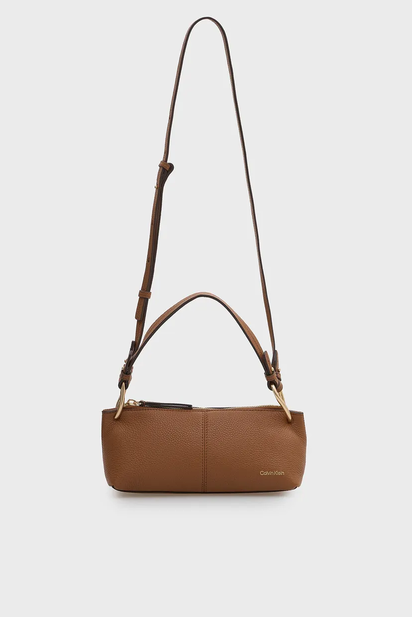 Sac/SLOUCHY LEATHER SMALL CONV BAG 5