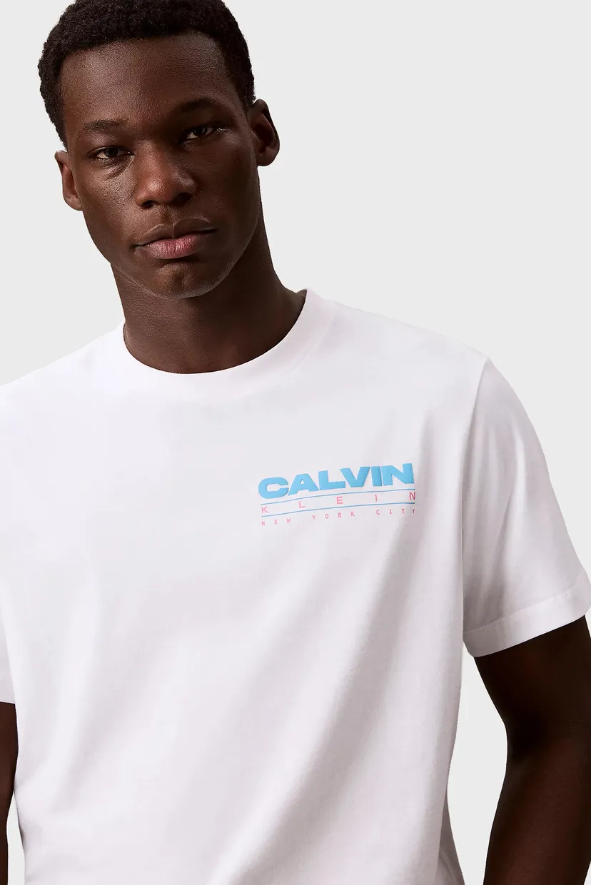 Tricou/SS 20S CALVIN DISC STACK GRAPHIC 4