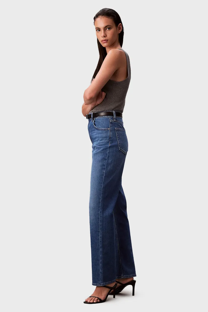 Джинсы/HIGH RISE STRAIGHT INDIGO CHANNE 3