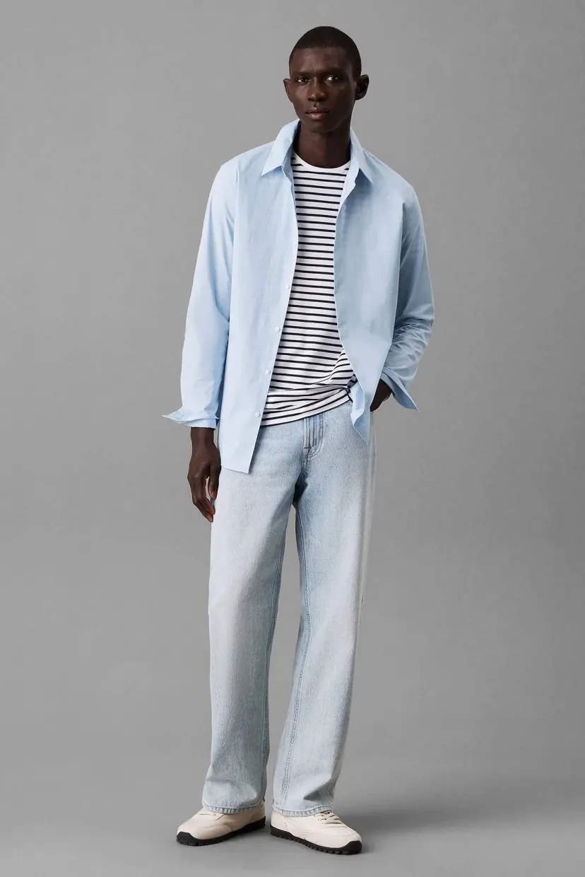 Рубашка/LS SOLID STRETCH SLIM SHIRT 7
