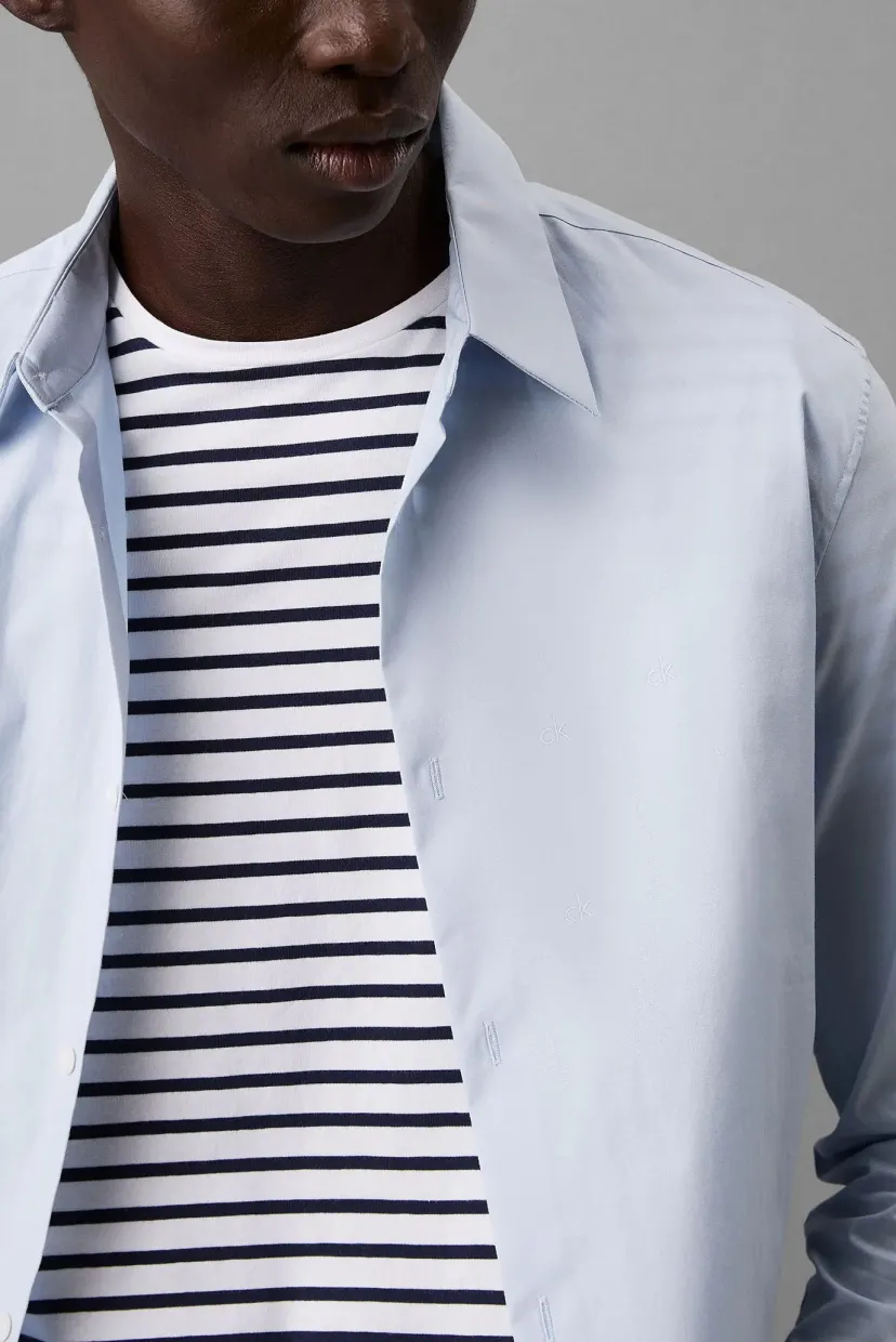 Рубашка/LS SOLID STRETCH SLIM SHIRT 9