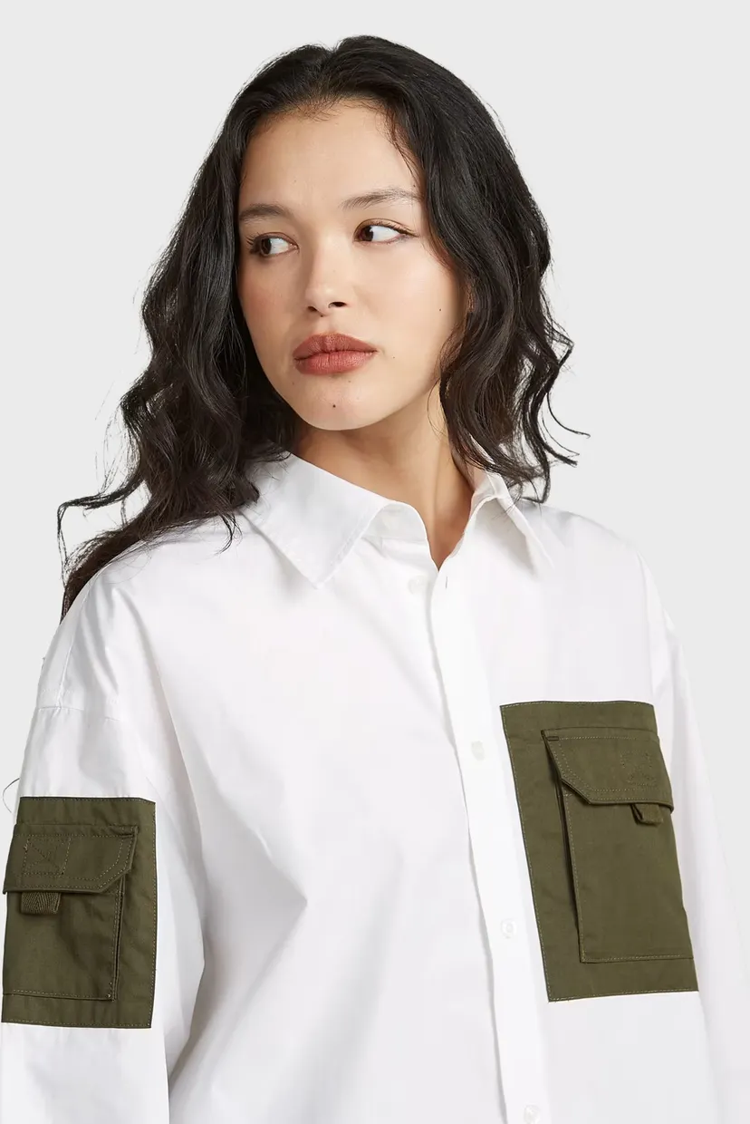 Рубашка/Multipocket shirt l/s wmn 4
