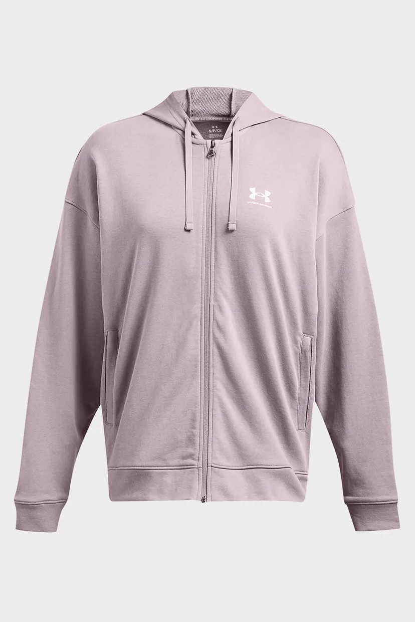 Slab/UA Rival Terry OS FZ Hooded 3