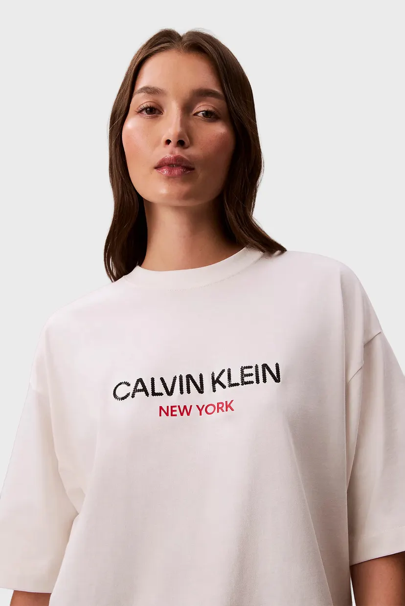 Футболка/SS RELAXED SEQUIN LOGO TEE 6
