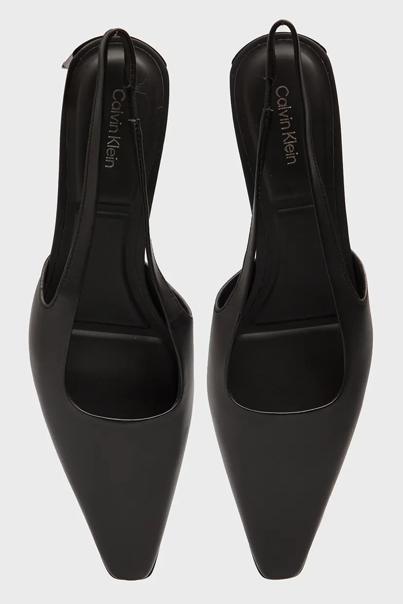 Туфли/SET BACK HEEL PUMP SLINGBACK LTH 4