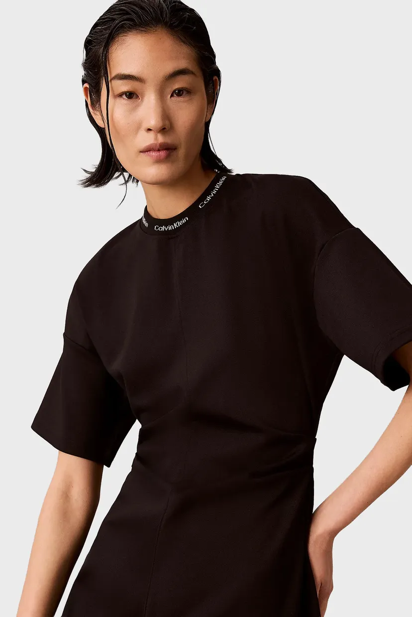 Rochie/SS LOGO RIB INTERLOCK T-SHIRT DR 4