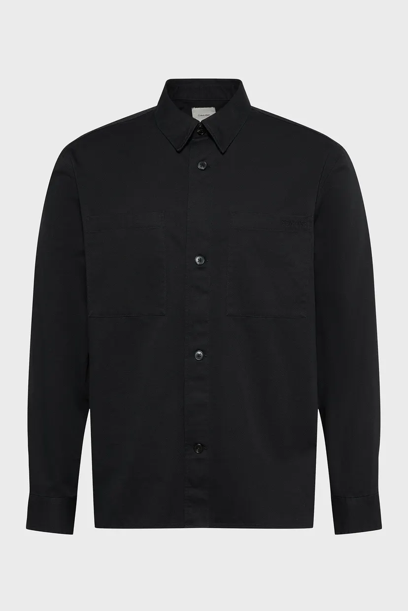 Рубашка/LS GARMENT WASH TWILL EASY OVERS 5