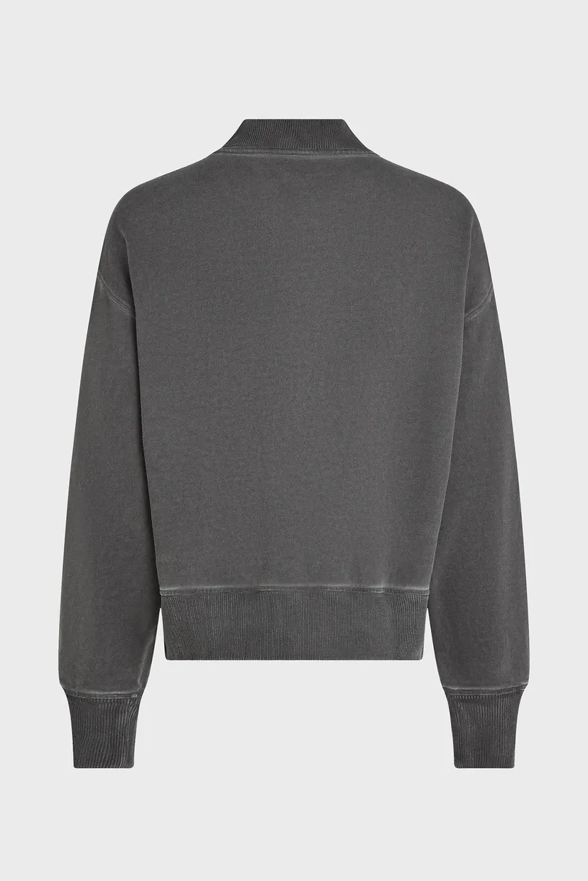 Raglan/KLJ RELAXED WASHED ZIP BOMBER 6
