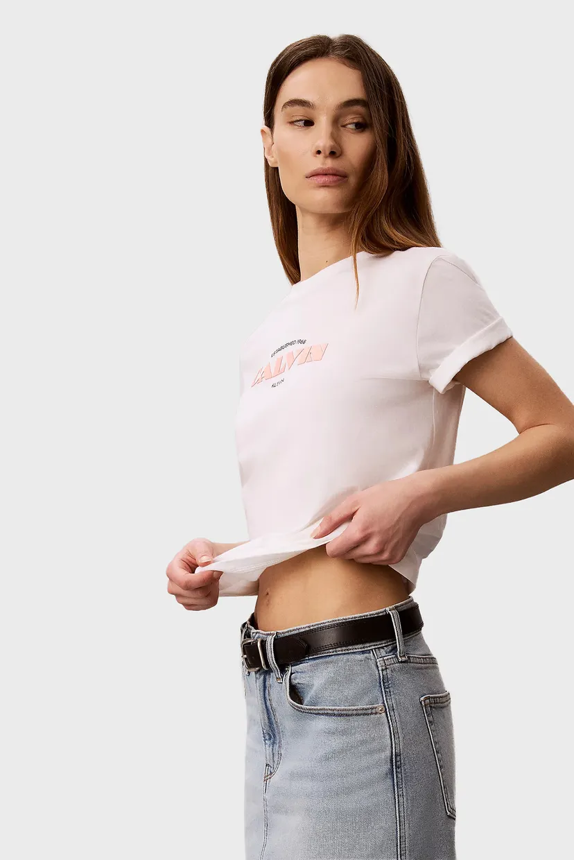 Tricou/SS CLASSIC RESORT CALVIN LOGO TE 5