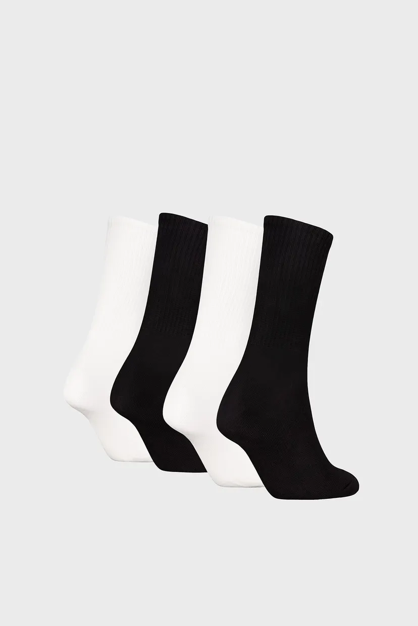 Un set de șosete/CK WOMEN SOCK 4P GIFTBOX MONOL 5