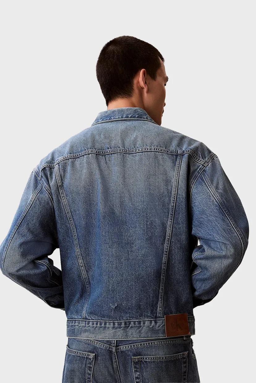 Jacheta denim/90S INDIGO CITRINE TRUCKER 4