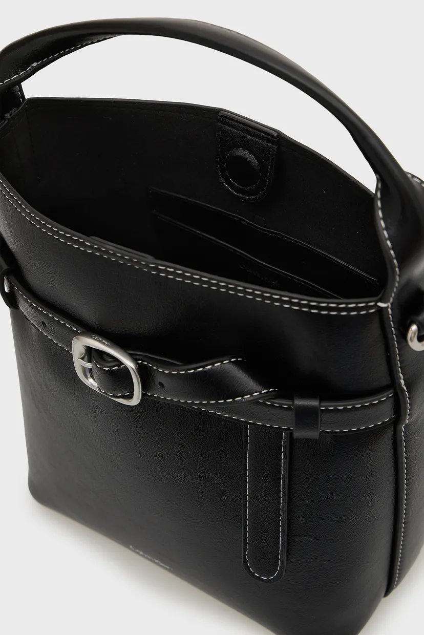 Сумка/BUCKLE MINI BUCKET CROSSBODY 6