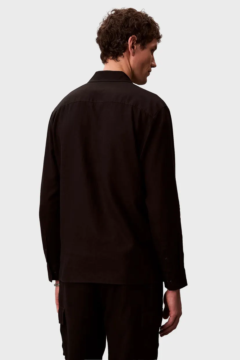 Cămaşă/LS SOLID LINEN CLASSIC SHIRT 3