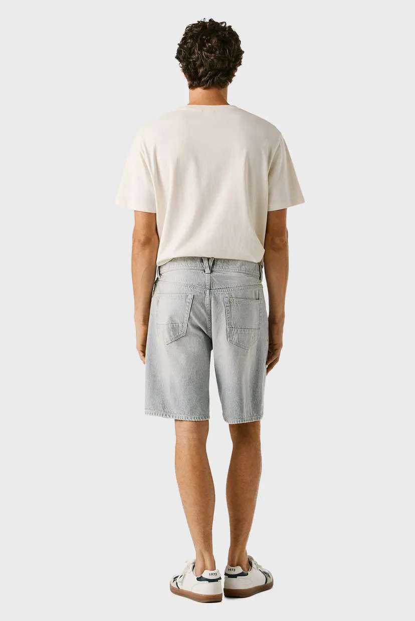 Pantaloni scurti/LOOSE SHORT TOM WORN STONE GREY 3