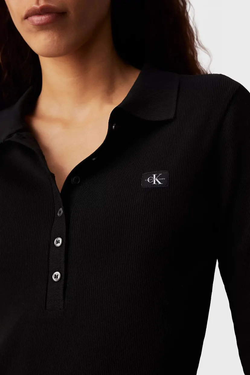Body/WOVEN LABEL RIB POLO BODY 5