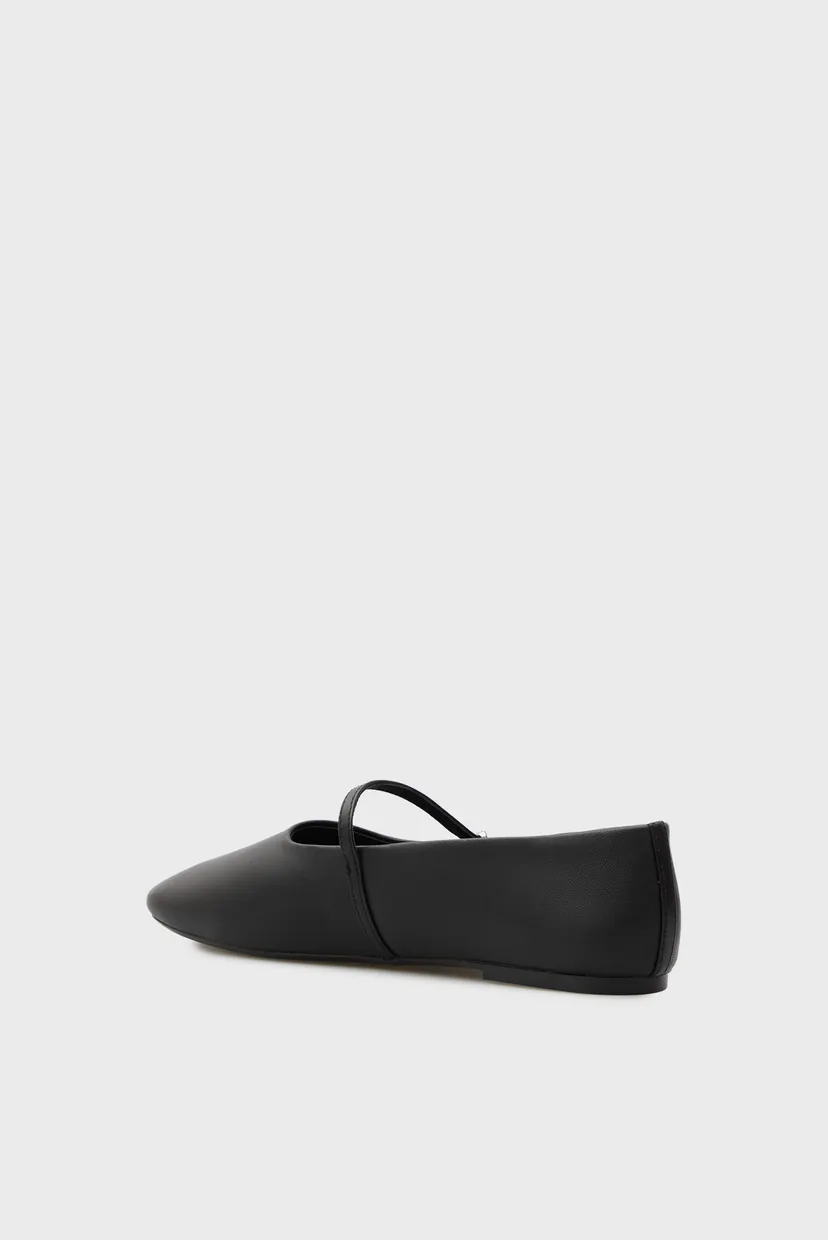 Balerini/OBLIQUE BALLERINA MJ LTH HDW 5