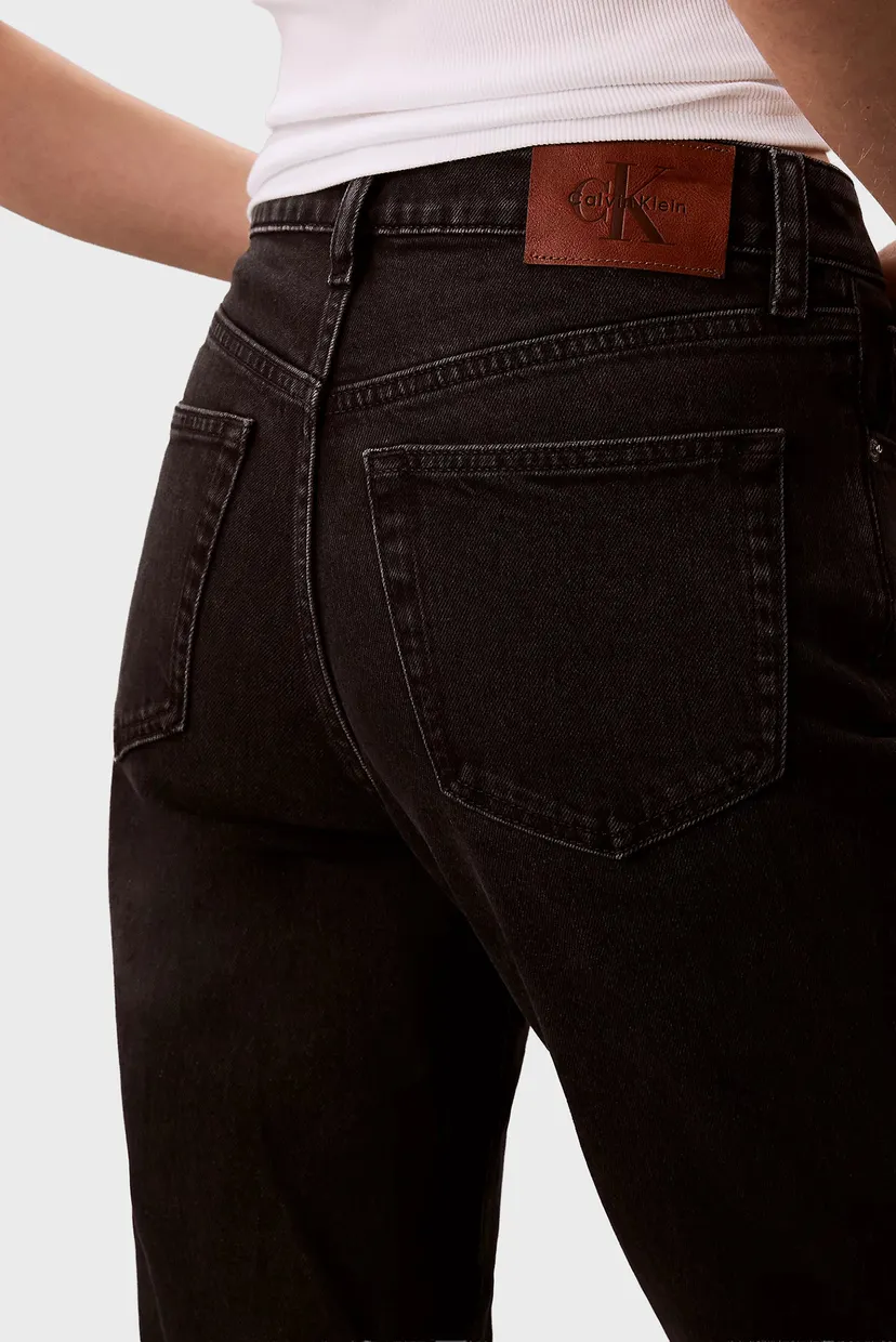 Джинсы/HIGH RISE STRAIGHT MIDNIGHT BLK 6
