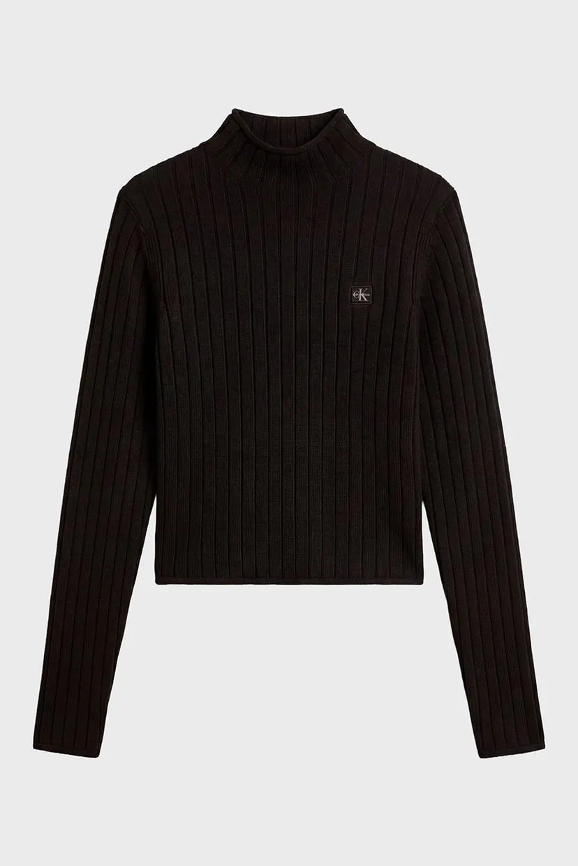 Pulover/WOVEN LABEL TNECK SWEATER 6