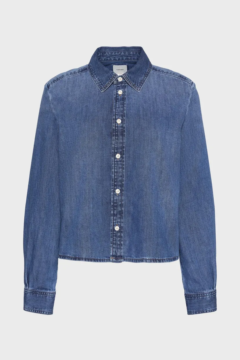Cămaşă/CROPPED LS SHIRT INDIGO HASTINGS 6