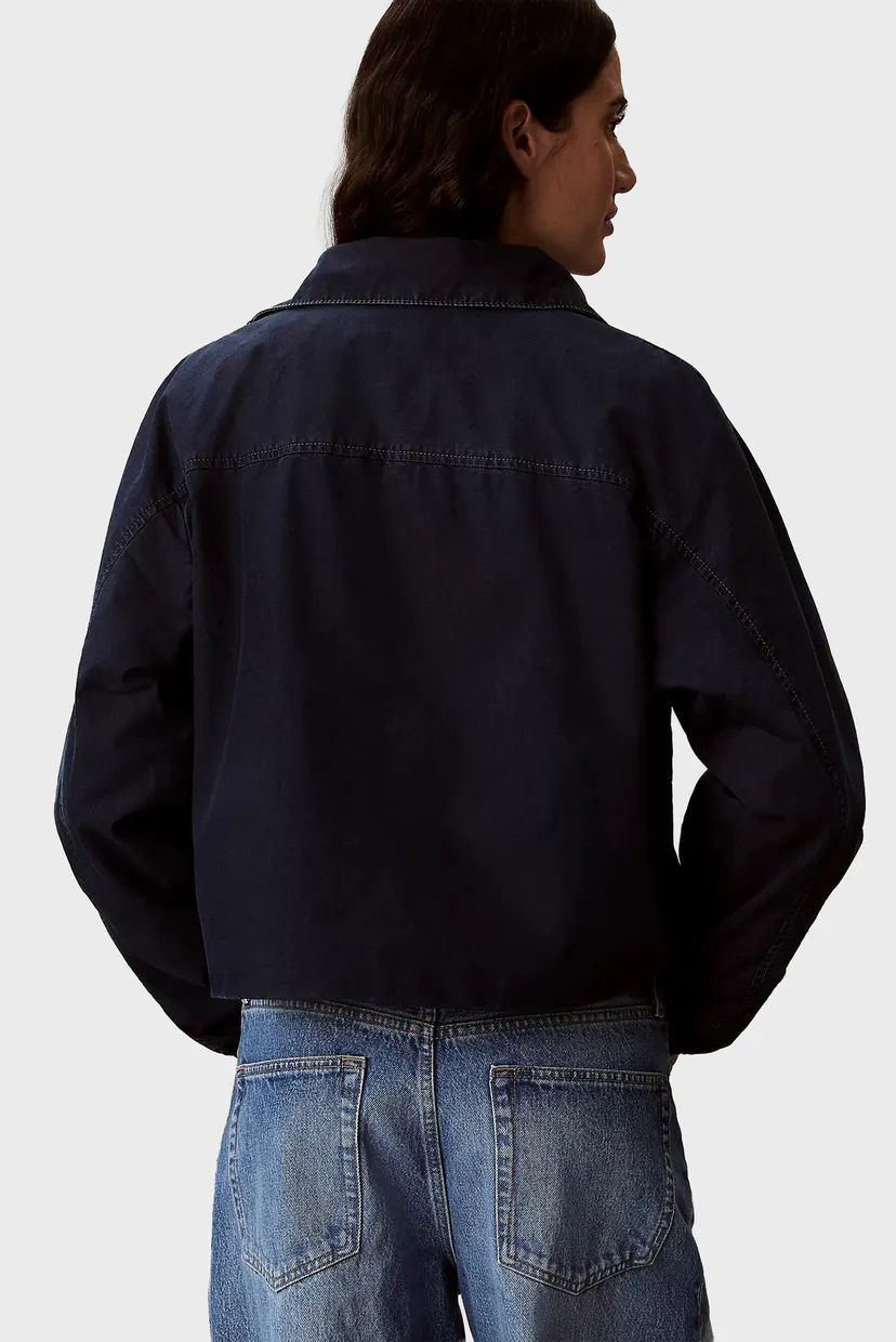 Куртка джинсовая/INDIGO WIND BREAKER 3